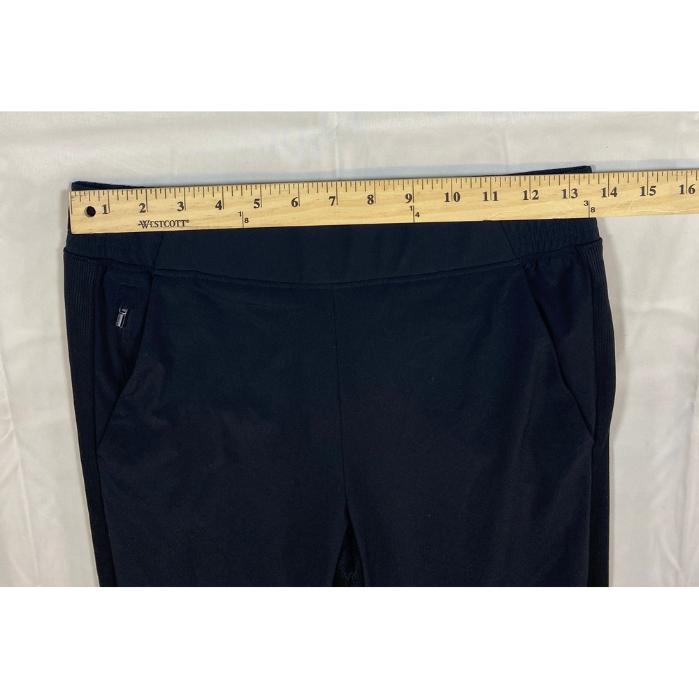 Athleta Brooklyn Jogger Pants Black Women's Size 4 Elastic Waist Zip Pockets - Picture 11 of 14